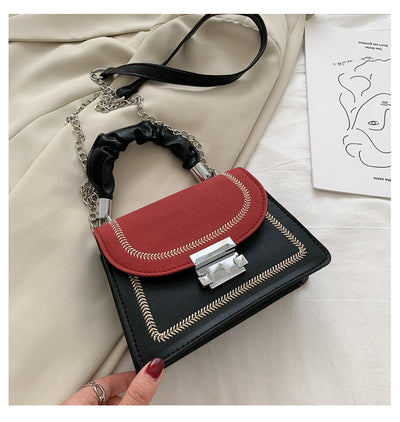 Pleated Elegant Crossbody Classic Shoulder Bag