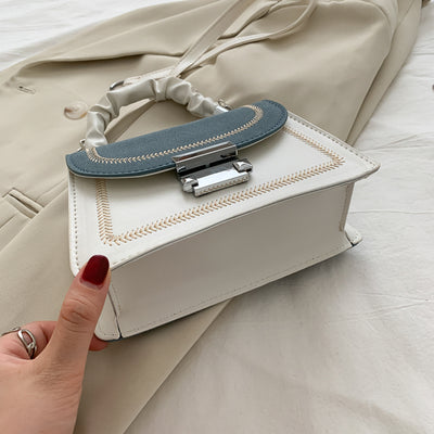 Pleated Elegant Crossbody Classic Shoulder Bag