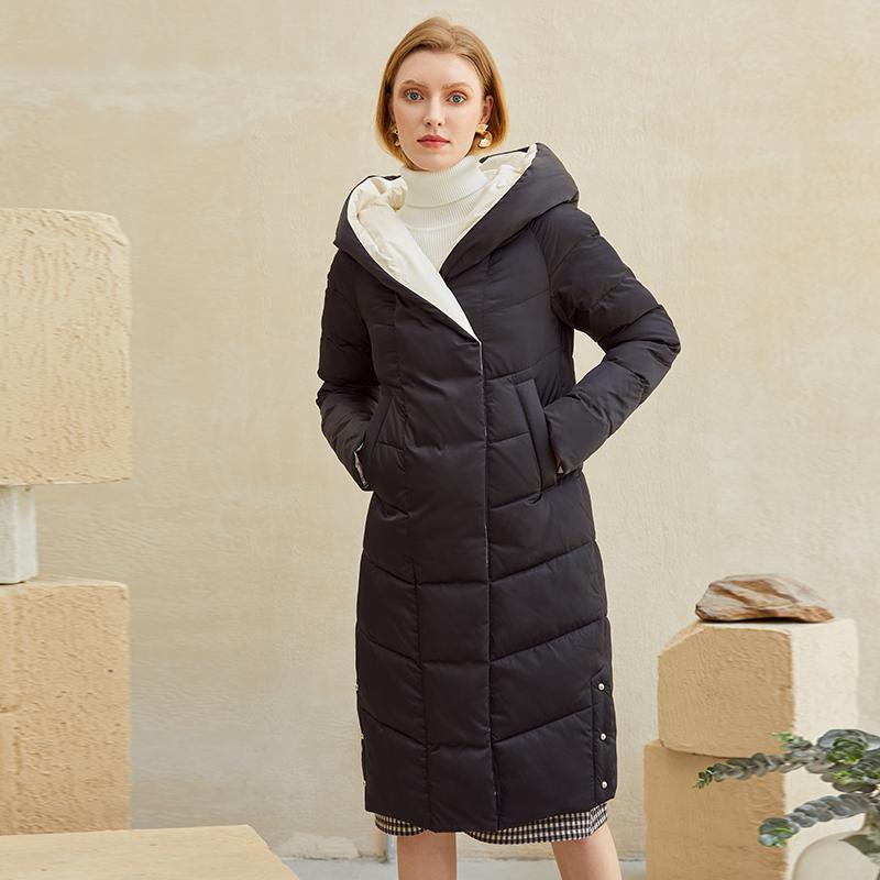 Hooded Parkas Coat Women New Warm Cotton Long Winter Coat