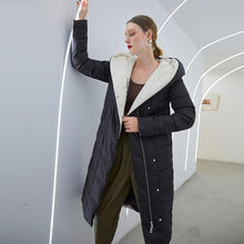 Load image into Gallery viewer, Hooded Parkas Coat Women New Warm Cotton Long Winter Coat
