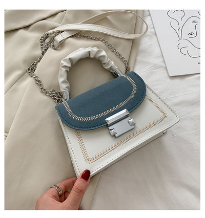 Pleated Elegant Crossbody Classic Shoulder Bag