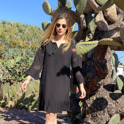 Paradiso Mini Dress - Natural
