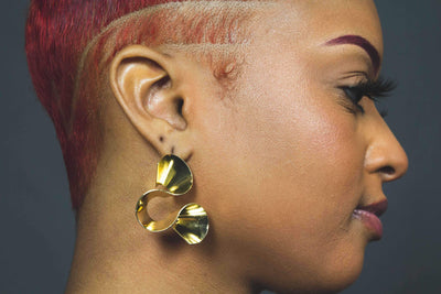 Origami Earrings