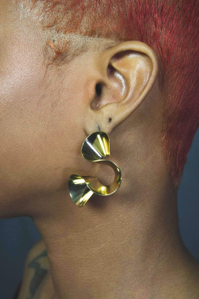 Origami Earrings
